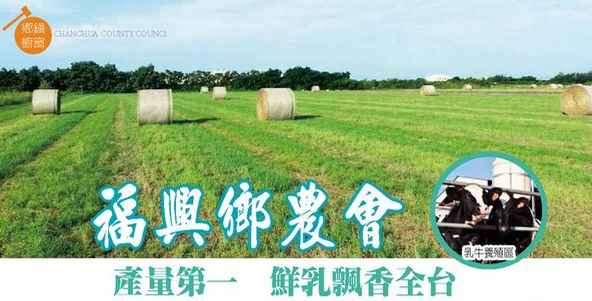 福興鄉農會：產量第一 ，鮮乳飄香全台